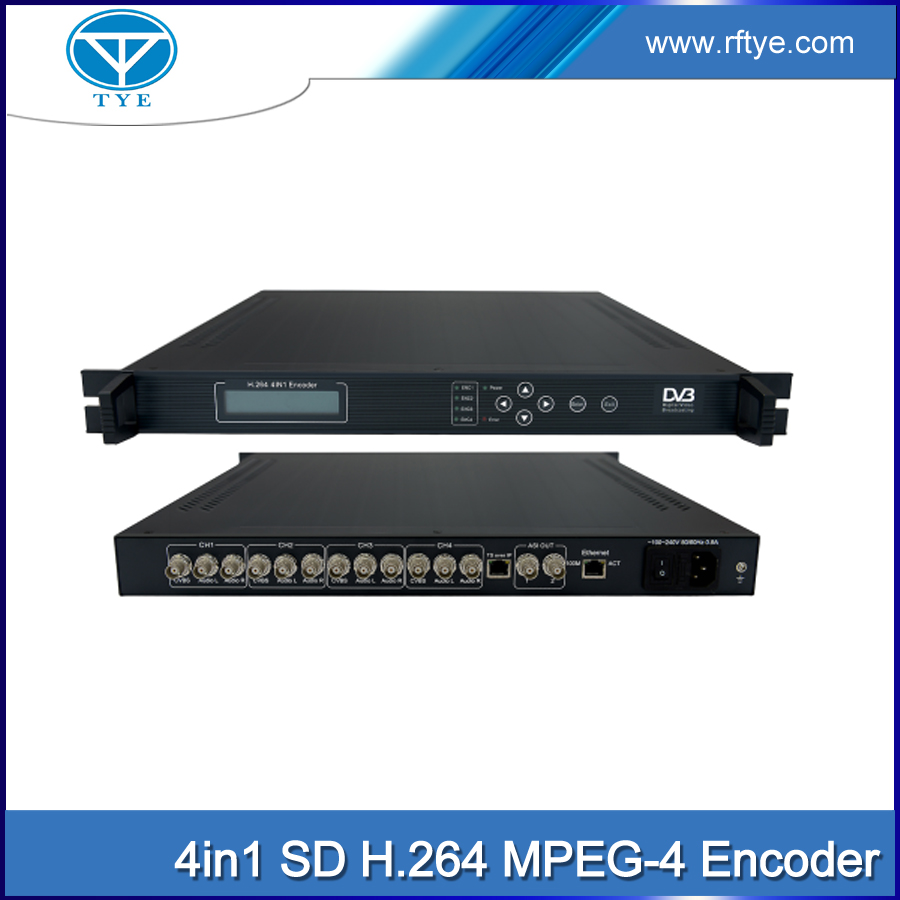 4in1 HD H.264 MPEG-4 encoder